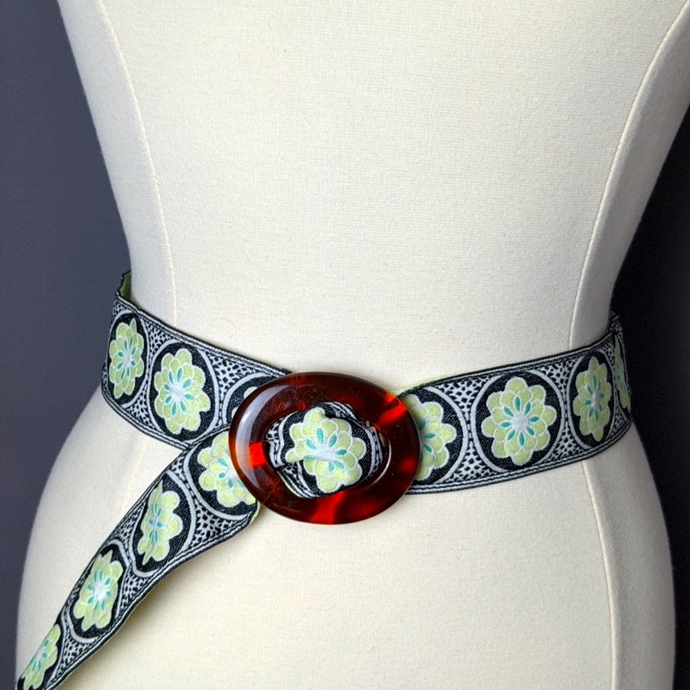 Flower Cloth Belt